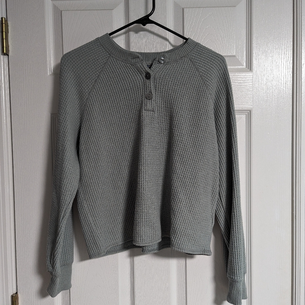Grey/Green Old Navy Sweater